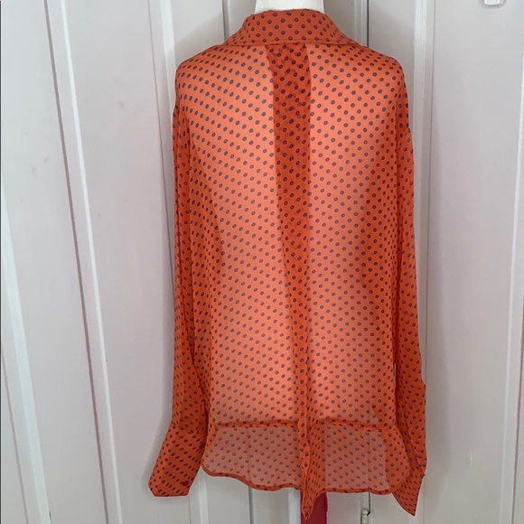 TEA N ROSE•BUTTON UP•BLOUSE - Picture 6 of 12